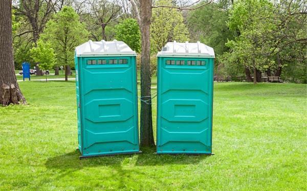 long-term porta the portable toilet will be cleaned on a frequent basis depending on the rental agreement, and the cleaning schedule can be customized to suit your certain needs